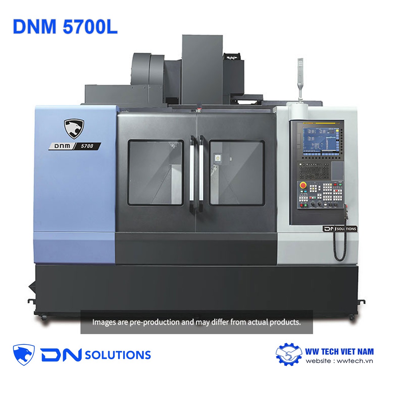 DNM series CNC Vertical Machining Centers DN Solutions