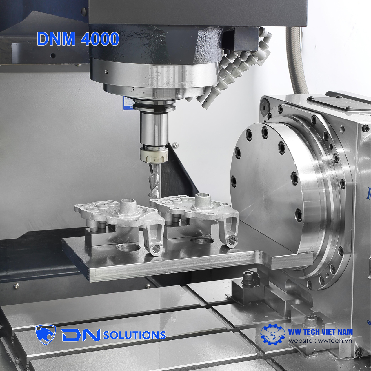 DNM 4000 | Vertical Machining Centers DN Solutions | WW Tech Vietnam