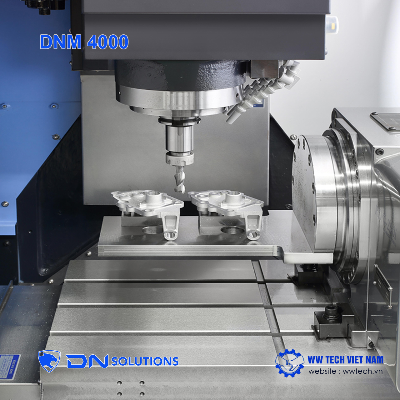 DNM 4000 | Vertical Machining Centers DN Solutions | WW Tech Vietnam