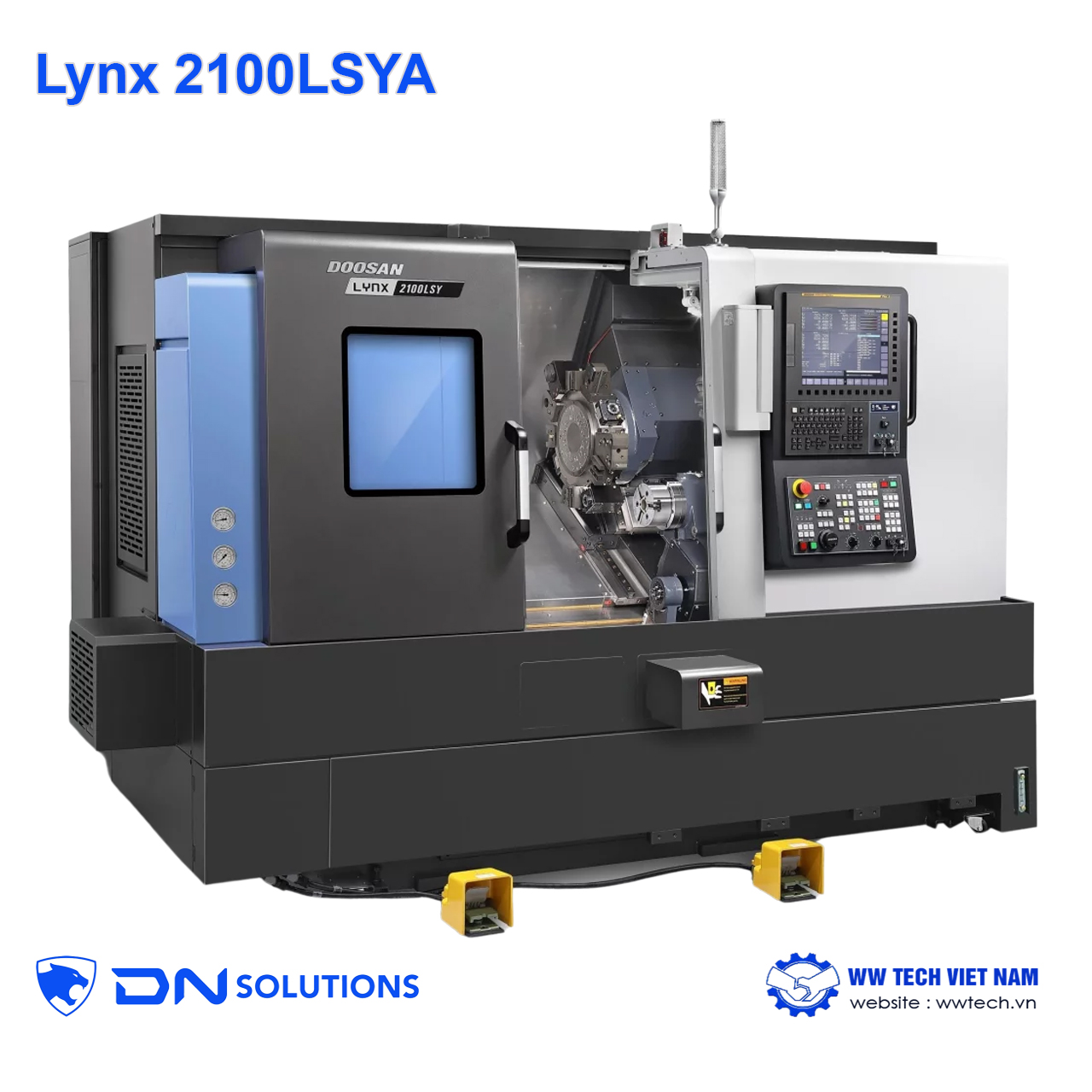 Lnx Machine Lynx 2100LY, Lynx 2600Y, Lynx 2600SY CNC Horizontal Turning Center | WW ...
