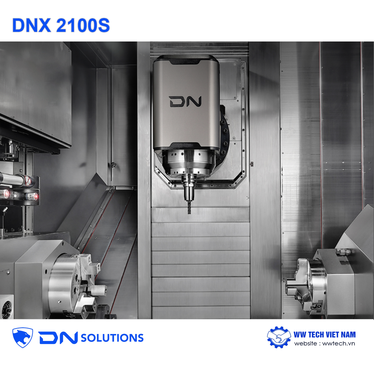 DNX 2100S - CNC multitasking mill-turn machine