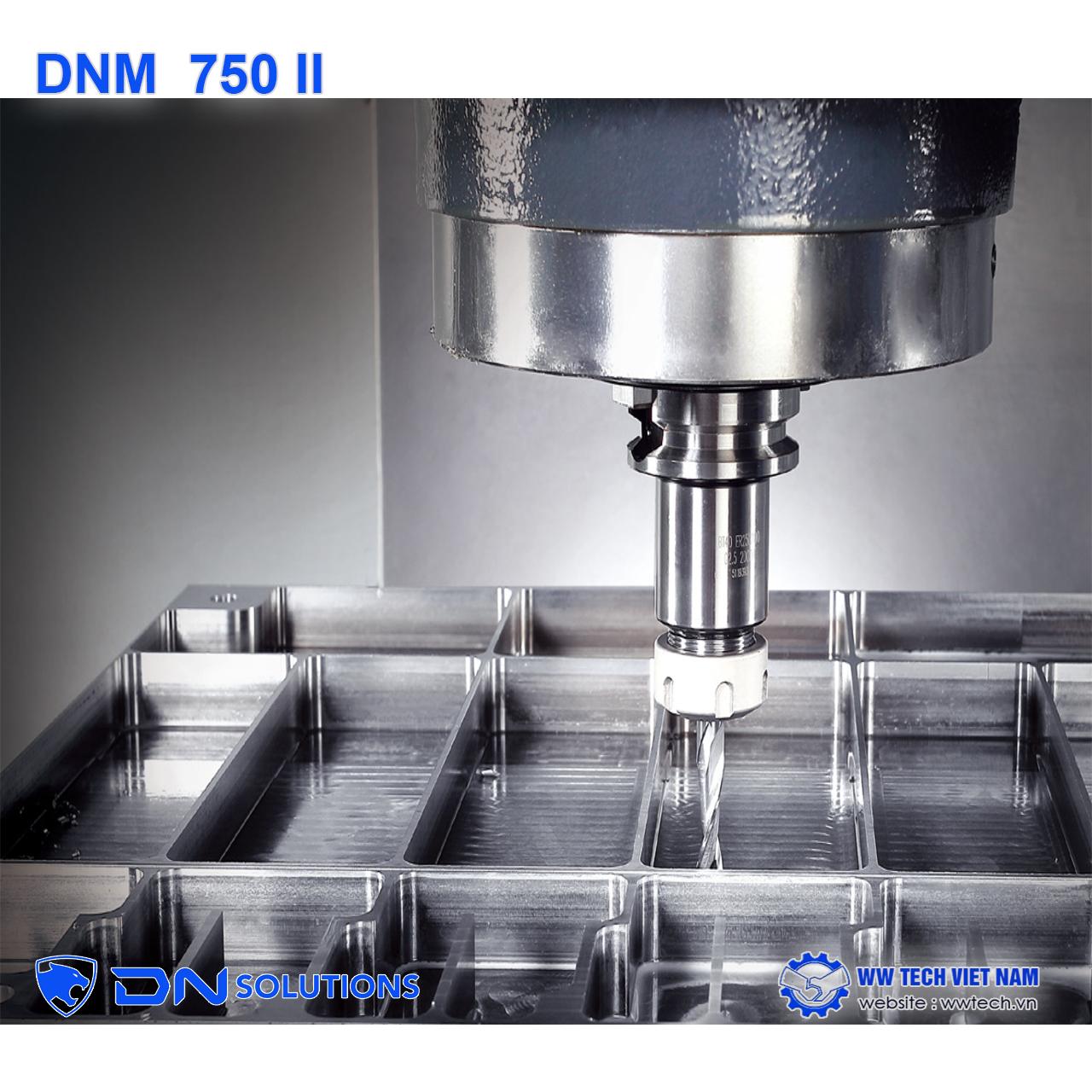 DNM 750 II high-productivity CNC Vertical Machining