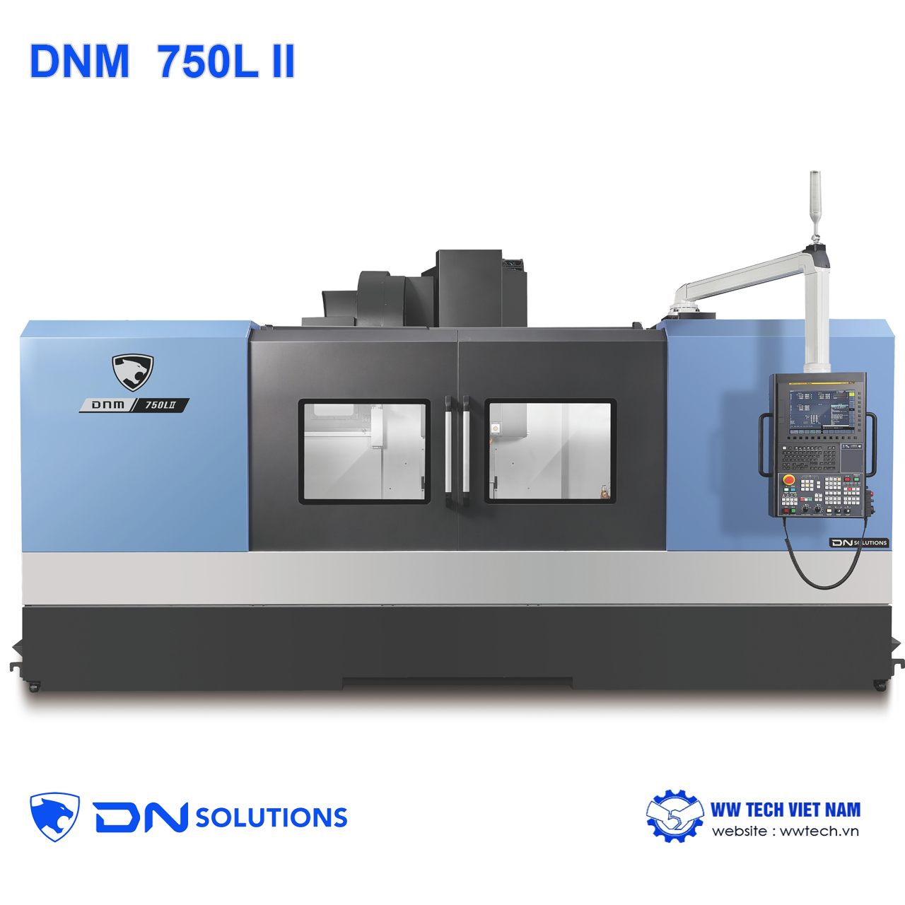 DNM 750 II high-productivity CNC Vertical Machining