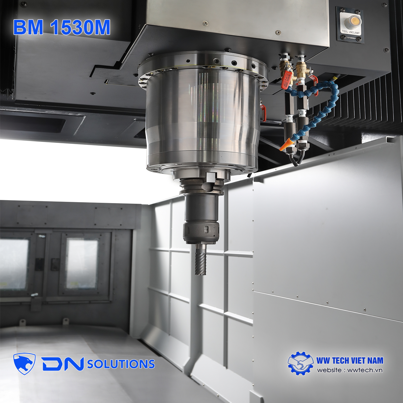 BM 1530M fixed-crossrail CNC vertical machining center