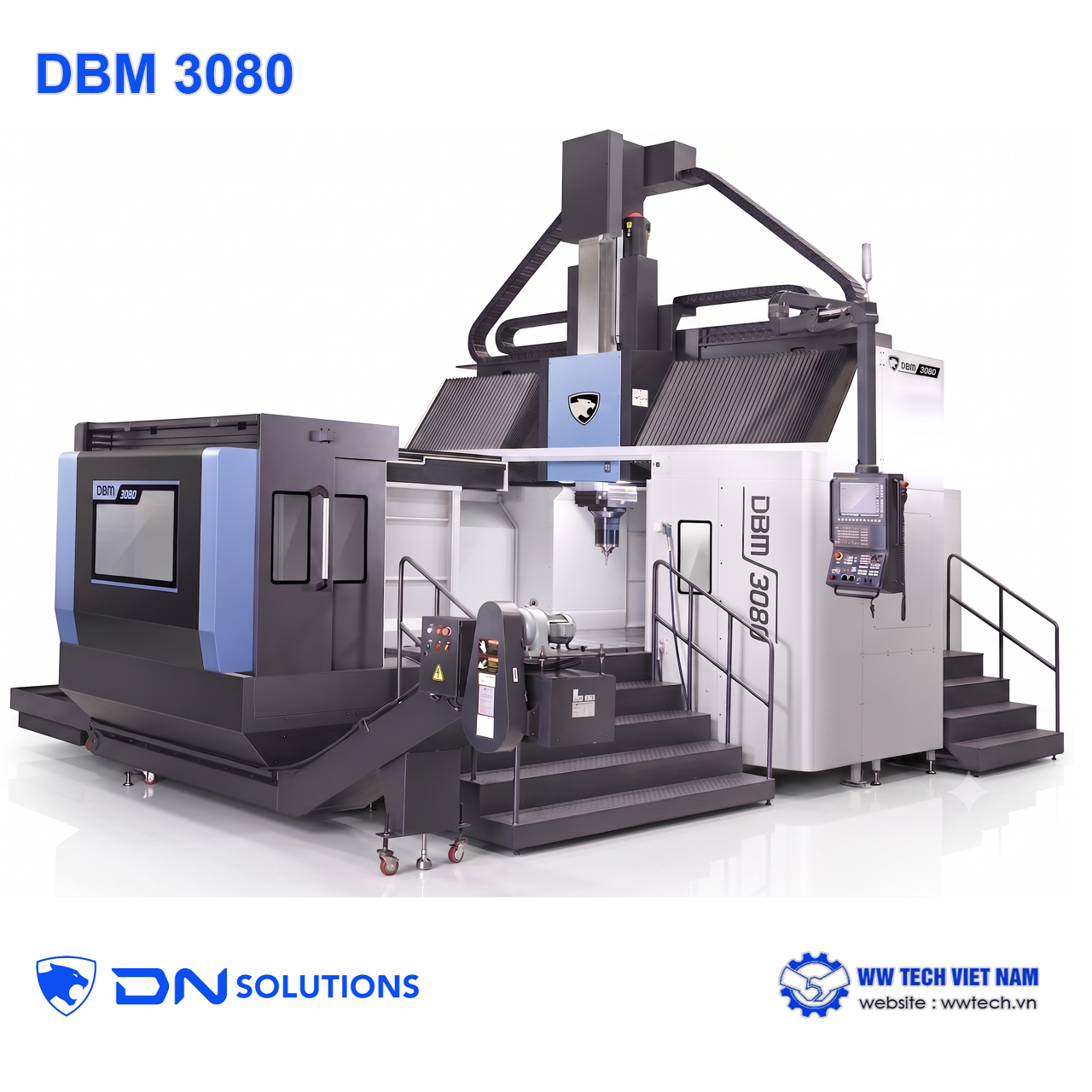 DBM 3080 large double column CNC machining center