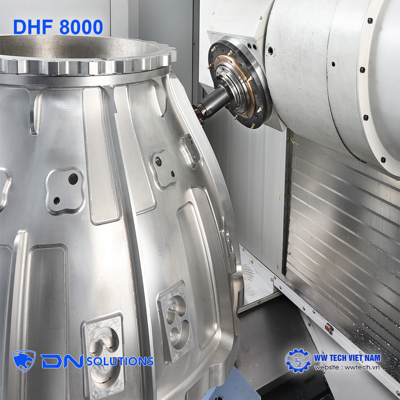 DHF 8000 Twin-Pallet 5-axis horizontal machining centers