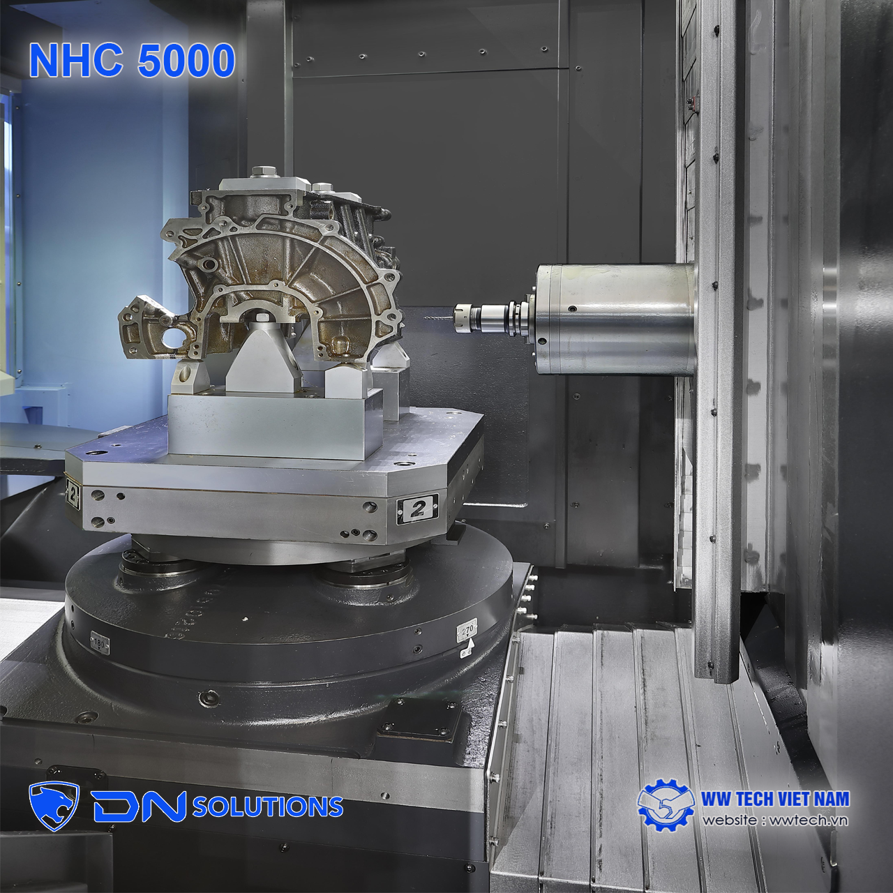 NHC 5000 CNC horizontal milling machine