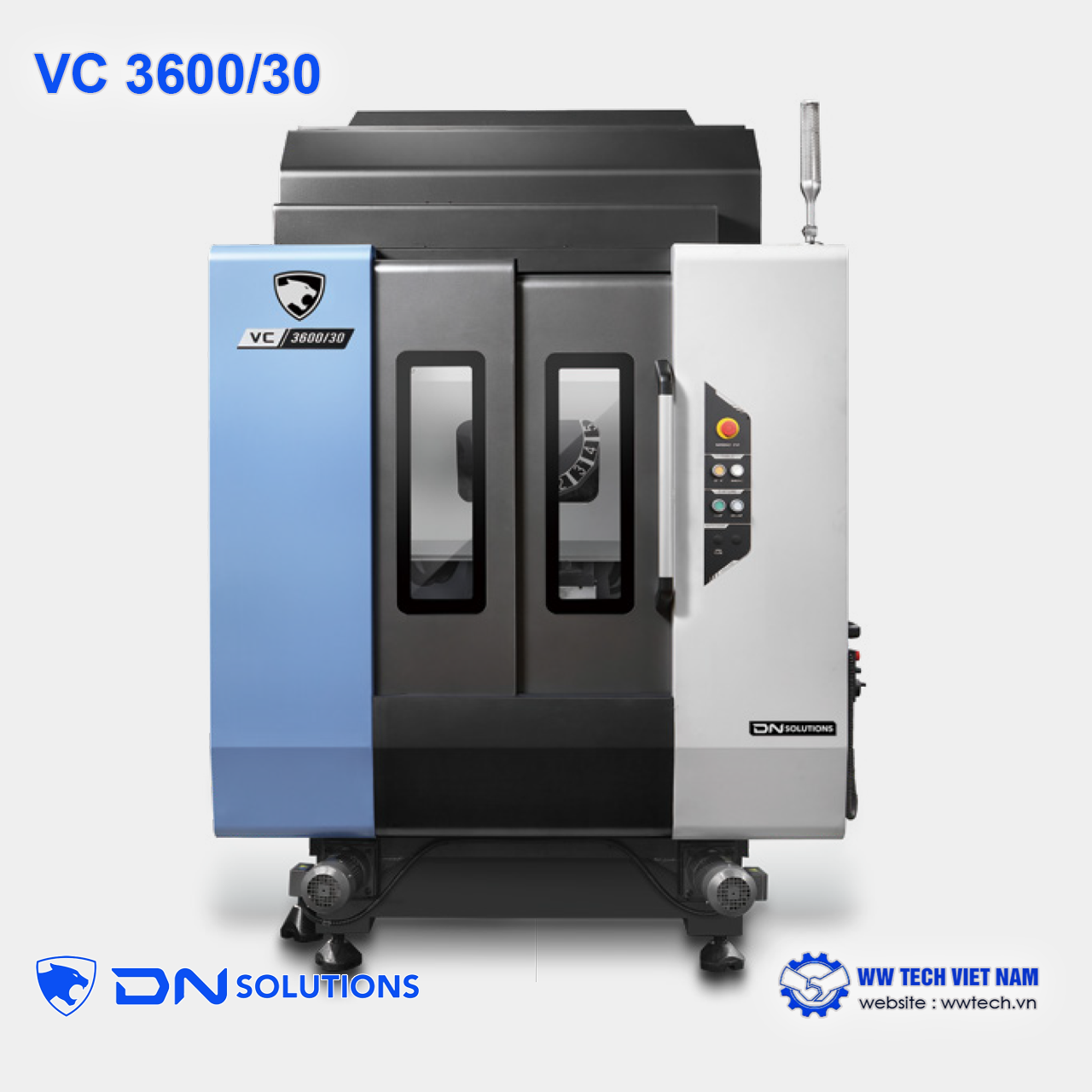 VC 3600 Twin-pallet VMC