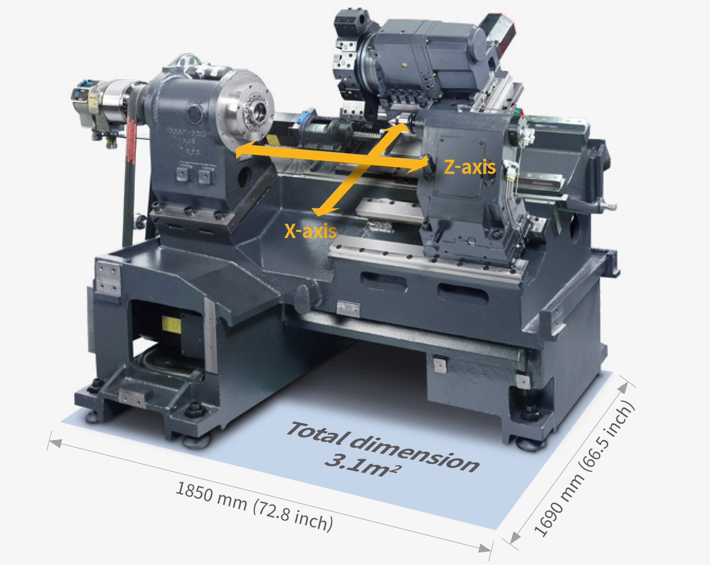 LEO 1600 Kết cấu vững chắc Diện tích gia công rộng