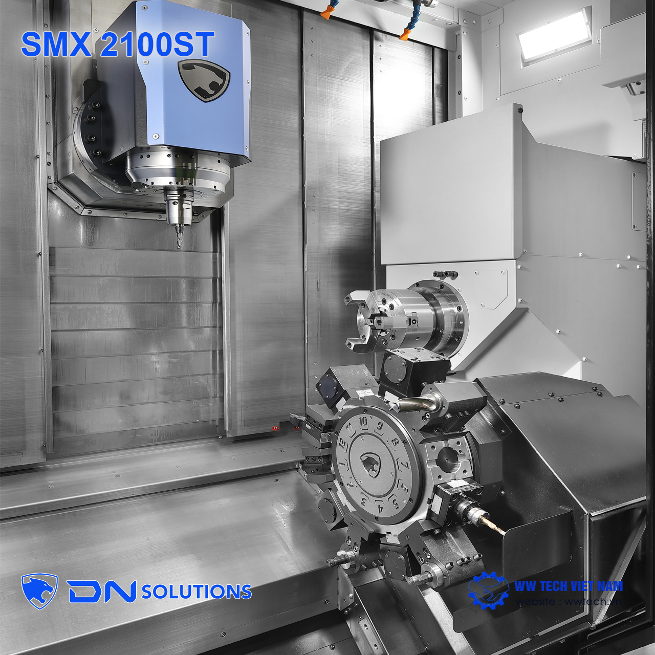 SMX 2100ST - Máy phay tiện đa trục hiệu suất cao