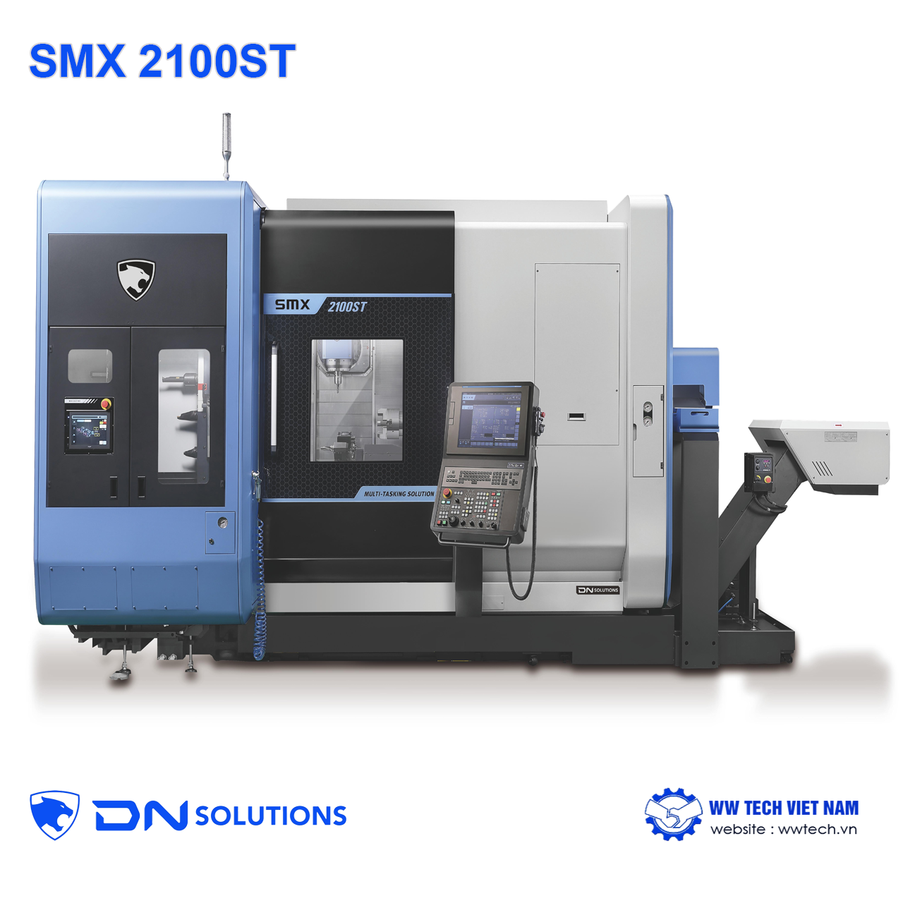 SMX 2100ST - Máy phay tiện đa trục hiệu suất cao