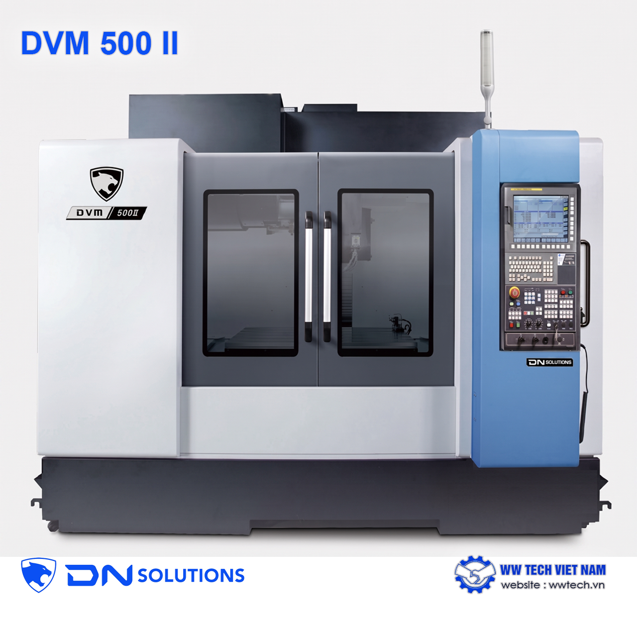 DVM 500II máy phay đứng gia công khuôn mẫu