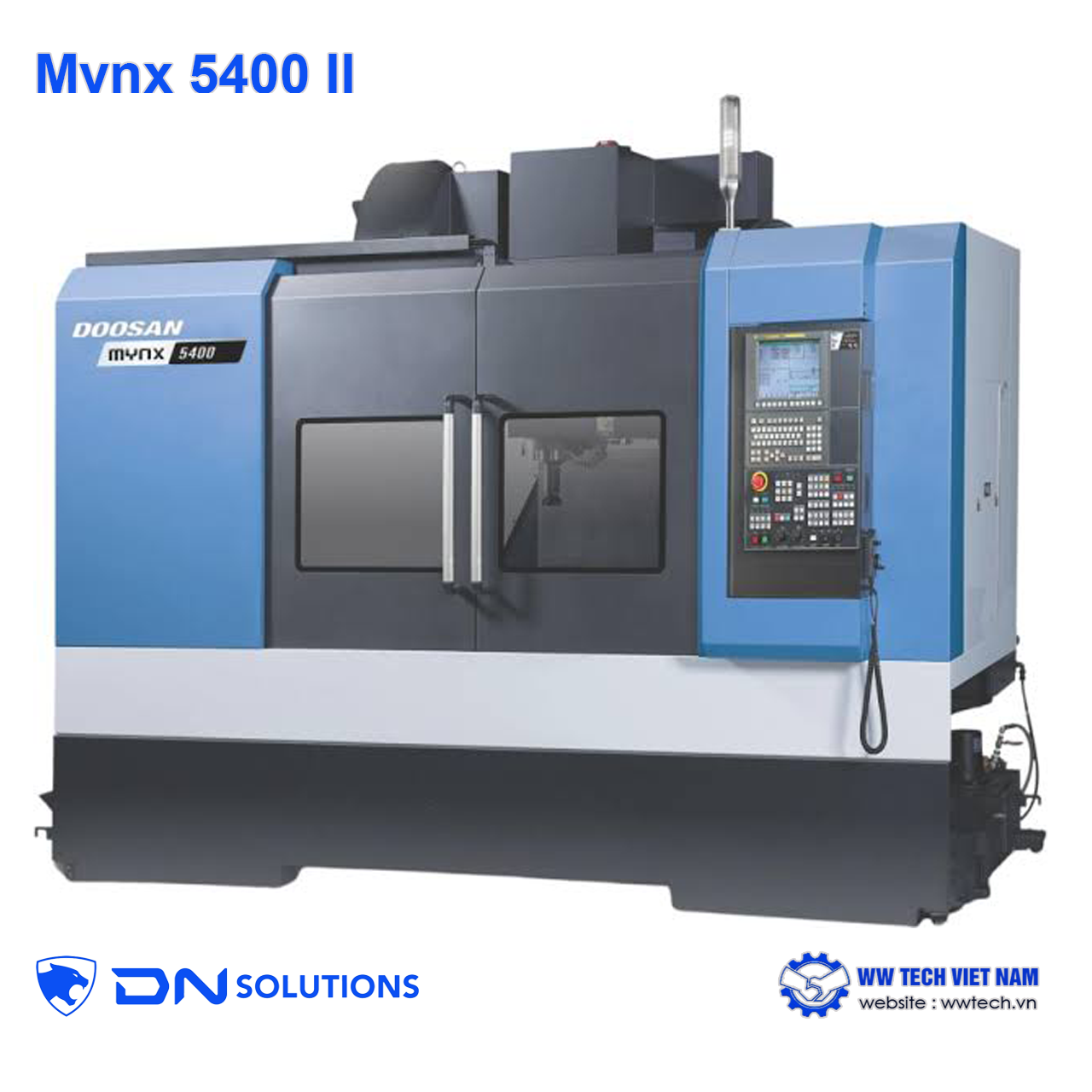 Mynx 5400 II máy phay đứng hạng nặng
