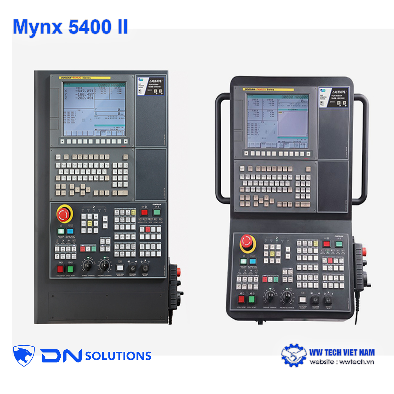 Mynx 5400 II máy phay đứng hạng nặng