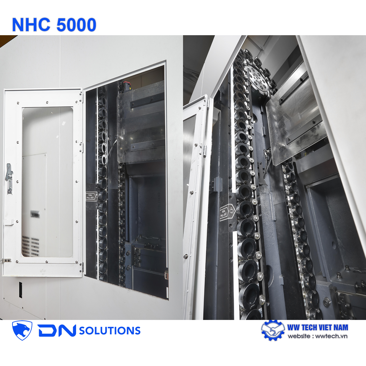 NHC 5000 máy phay ngang CNC
