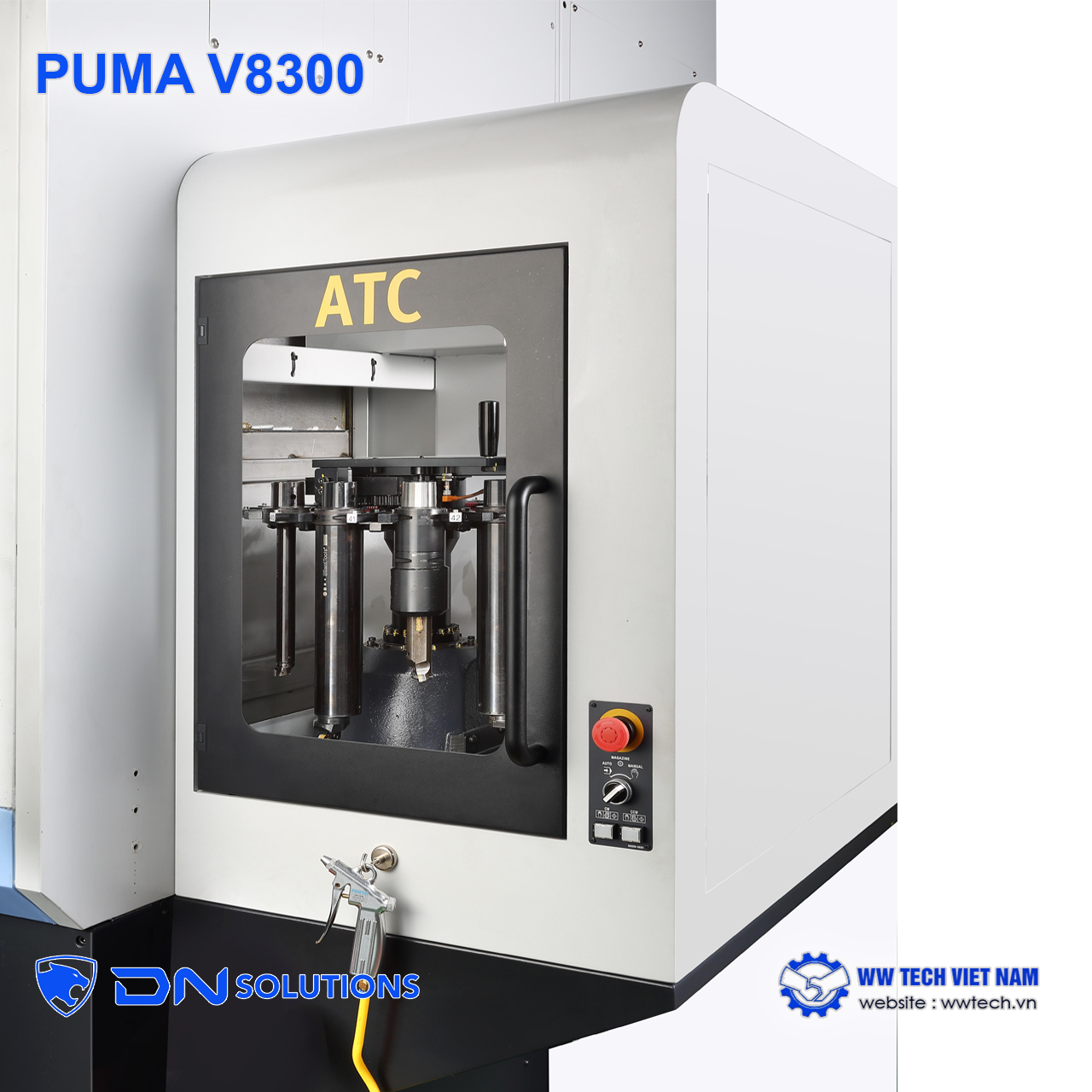 PUMA V8300 máy tiện đứng cỡ trung