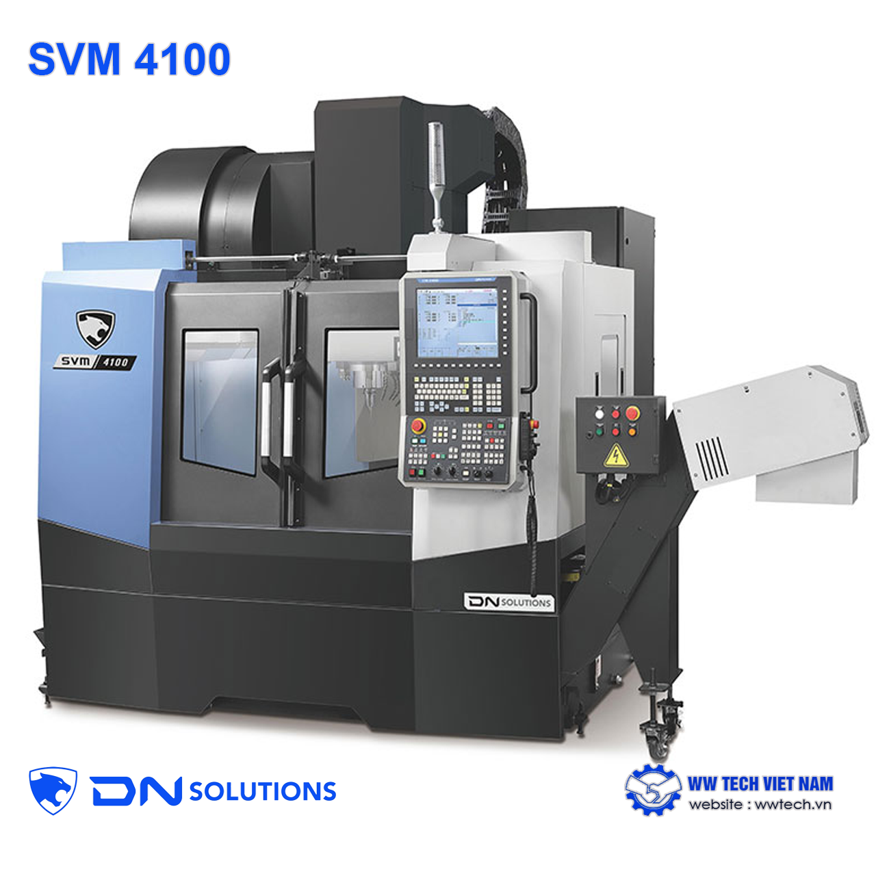 SVM 4100 Máy phay đứng năng suất cao