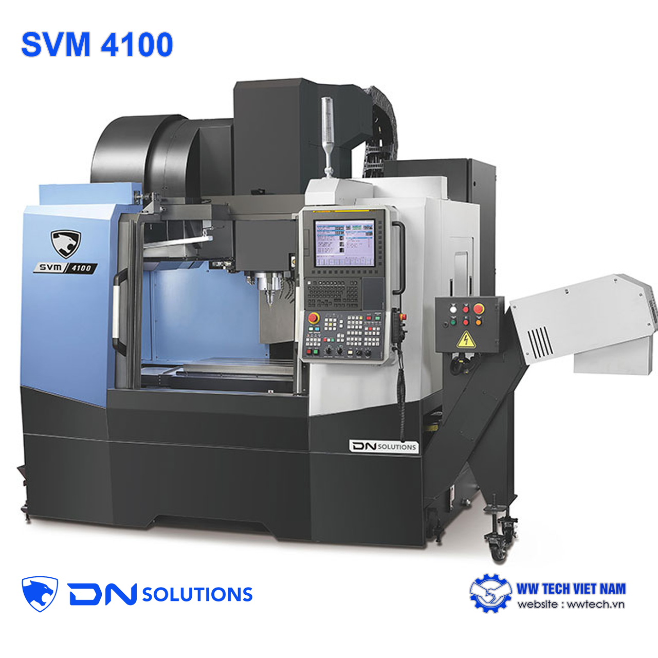 SVM 4100 Máy phay đứng năng suất cao